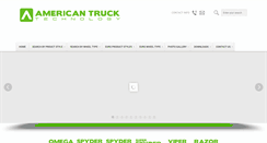 Desktop Screenshot of americantrucktechnology.com