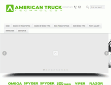 Tablet Screenshot of americantrucktechnology.com